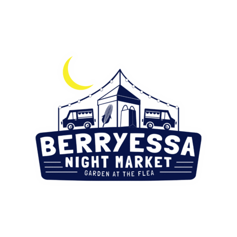 gardenattheflea giphygifmaker food trucks nightmarket berryessa Sticker