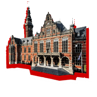 Bike Rug Sticker by University of Groningen