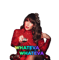 Jessica Vosk Whatever Sticker by Smitten Kitten