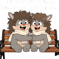 Golden Years Love Sticker
