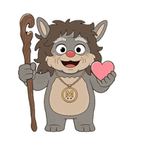 Golden Years Love Sticker