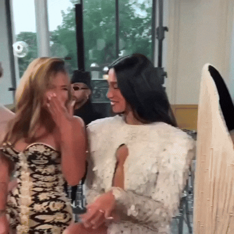 Dua Lipa Laughing GIF