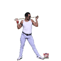 Freddie Mercury Dance Sticker by Coco Bongo Show & Disco