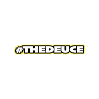 The Deuce Megaphone Sticker by Jessimae Peluso
