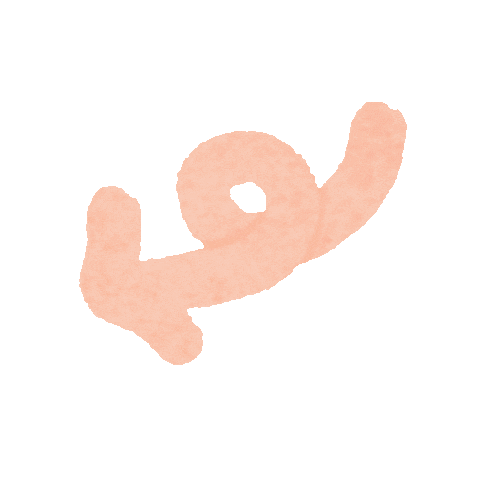 Arrow Orange Sticker