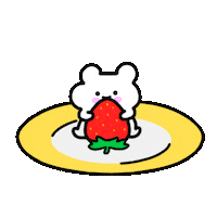 Strawberry 딸기 Sticker