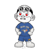 Blue Jays Rage Sticker by Zhot