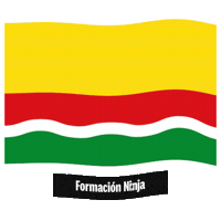 Flag Spain Sticker by Formación Ninja