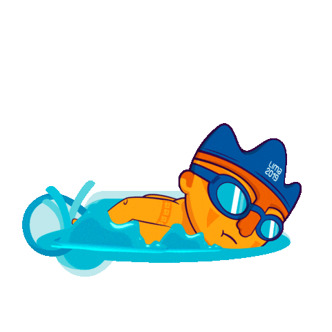 swimmer swimming Sticker by Lima2019