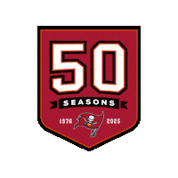 Bucs Crest Sticker by Tampa Bay Buccaneers