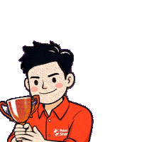 Winner Success Sticker by Asuransi Sinar Mas