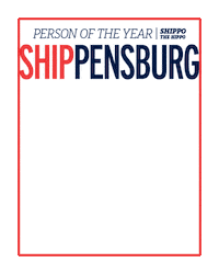 Ship Happens Time Person Of The Year Sticker by Shippensburg University