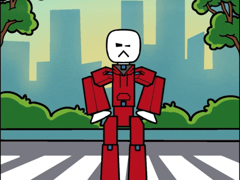 Stop No GIF by Stikbot