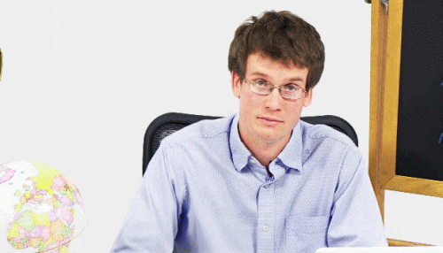 but i think it works john green GIF