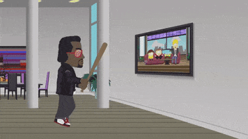 smashing eric cartman GIF by South Park 