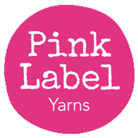 Pink Crochet Sticker by Yarnplaza