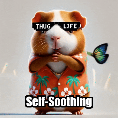 Self-Care Soothing GIF by Guinea Gambino