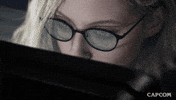 Glasses Studying GIF by CAPCOM