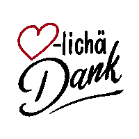 Danka Herzlichen Dank Sticker by Handbeschriftetes