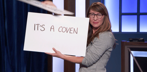 its a coven GIF by Team Coco