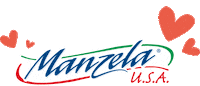 ManzelaUSA love heart logo cool Sticker
