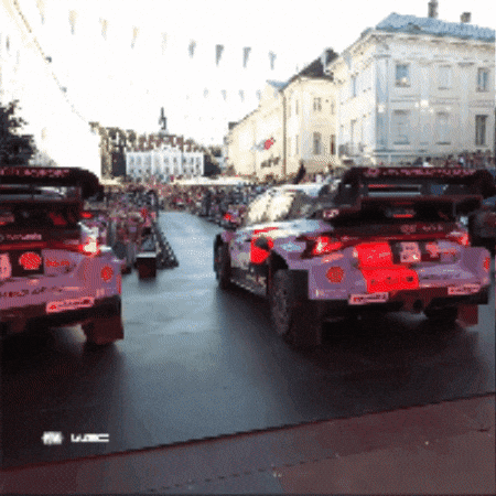 Racing Starting GIF by FIA World Rally Championship