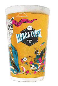 AlpacalypseSessionIPA alpacalypse salt beer factory salt brewery alpacalypse session ipa Sticker