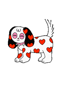 Dog Love Sticker