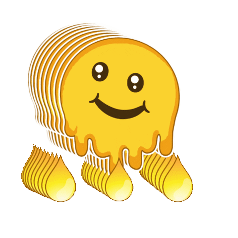 Japan Melting Sticker by Pixel Parade App