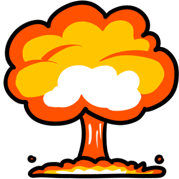 Fun Explode Sticker