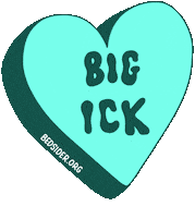 Heart No Sticker by Bedsider