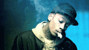 wiz khalifa smoking GIF
