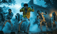 Walking Dead Halloween GIF by Jukebox Saints