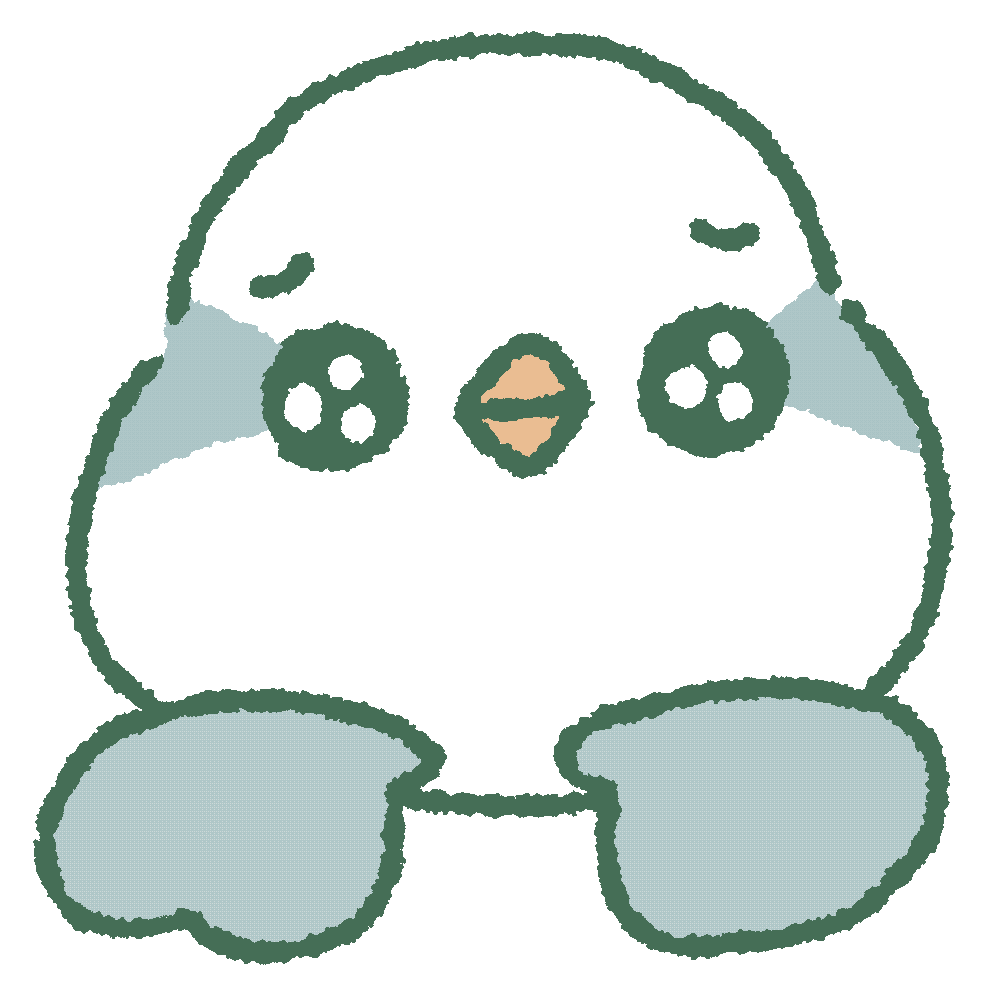 Parrot Please Sticker