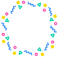 80S Circle Sticker by しまみほ