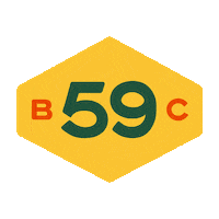 Basecamp59Yellowlabel Sticker by Base Camp 59