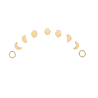 Good Night Moon Sticker by RUNA