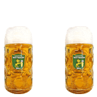 Beer Cheers Sticker by Brauerei Wittmann