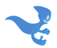 Halloween Run Sticker by a3headedcat