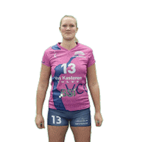 OUDEGEM reaction sport party volleyball Sticker