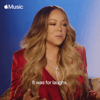 Mariah Carey Lol GIF by Apple Music