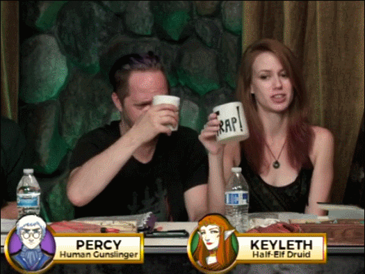 dungeons and dragons drinking GIF by Alpha