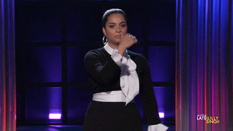 Are You Serious Oh No GIF by A Little Late With Lilly Singh