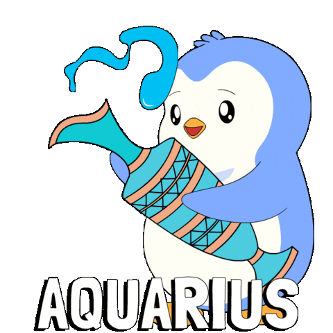 Water Penguin Sticker by Pudgy Penguins