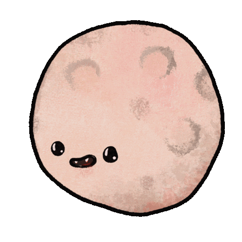 Full Moon Vampire Sticker by Kev Lavery