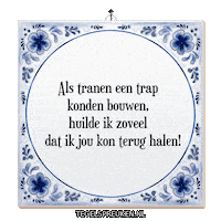 Humor Hoop Sticker by Tegelspreuken.nl