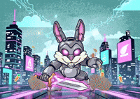 Happy Monday GIF by Robotic Rabbit Syndicate