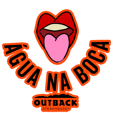 Happy Comida Sticker by Outback Brasil