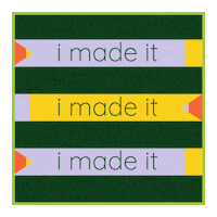 Made It Art Sticker