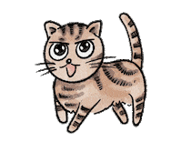 astory86 cat confident naughty staycool Sticker